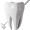 зуб - элемент дизайна для сайта стоматологии